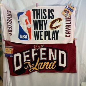 1 NWT Cleveland Cavaliers NBA Basketball Bench Towel